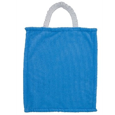 Repas - Bavoir - Bavoir microfibre collerette 30 x 35 bleu / indestructible