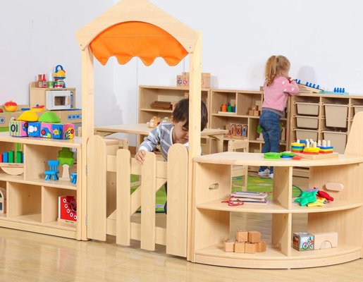 Mobilier - Barrière de séparation & Cloison crèche - Élément de passage Porte Jardin