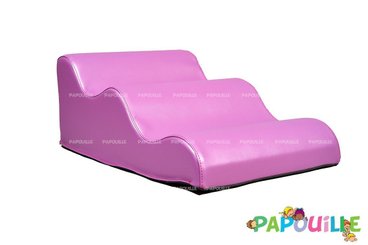 Motricité - Module de Motricité Bébé - Module petite vague marée en mousse pvc h.23 rose