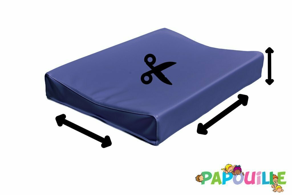 Matelas à langer galbé en mousse pvc sur mesure