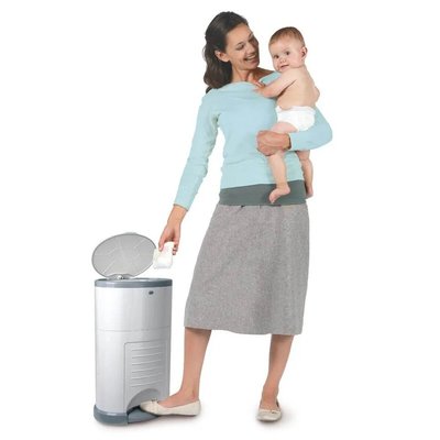 Change - Poubelle à Couches et Recharge - Poubelle 60 couches anti-odeurs 26 litres plus