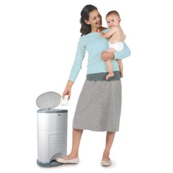 Change - Poubelle à Couches et Recharge - Poubelle 60 couches anti-odeurs 26 litres plus