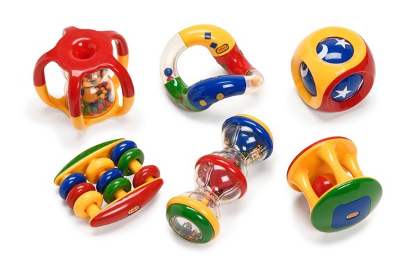 Jouets - Hochets et Jouets Sensoriels - Grand set de Hochet Tolo