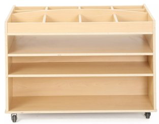 Mobilier - Meuble de rangement scolaire - Chariot de rangement pour l'art