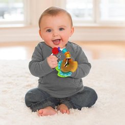 Jouets - Hochets et Jouets Sensoriels - de // Anneau de dentition multi-matières 