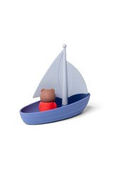 Jouets - Garages, Voitures et Circuits pour Enfant - Jouets de bain ours sur un bateau en silicone  - Little L
