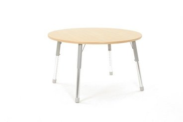 Mobilier - Table crèche et scolaire - Table ronde Oscar 120 cm réglable en hauteur