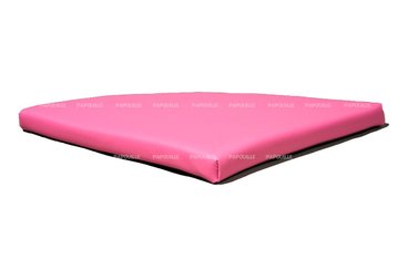 Motricité - Module de Motricité Bébé - Tapis d'angle à 90° 1/4 rond 40x40x3cm Ciel