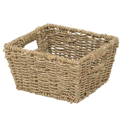 Mobilier - Accessoires pour meuble de rangement - Panier en algues de mer. lot de 12