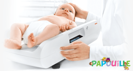 Médical et Prévention - Pèse Bébé - Pèse bébé seca 757 pèse-bébé sans fil avec système d’amortissement optimisé