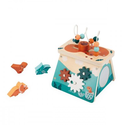 Jouets - Jouets à Empiler ou à Encastrer - Cube volcan d'activités