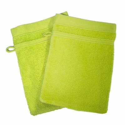 Change - Linge de Toilette Bébé, Enfant - Gant de toilette éponge 20 x 15 cm 400 gr anis