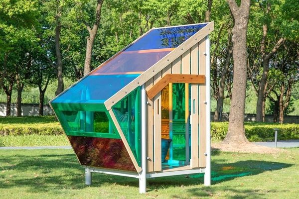 Mobilier - Cabane enfant - Cabane de jeu colorée extérieur