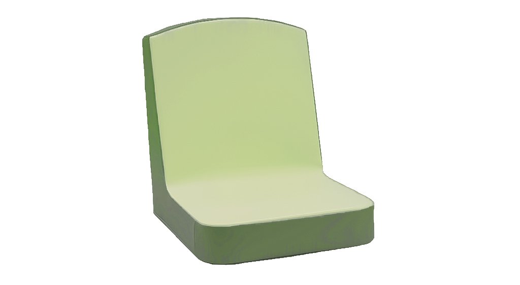 Siège au sol enfant vert