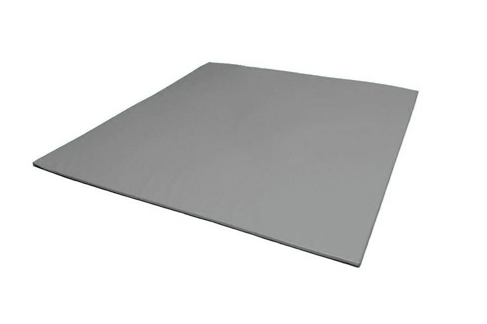 Tapis aire d'évolution en mousse pvc 120x150x2cm gris