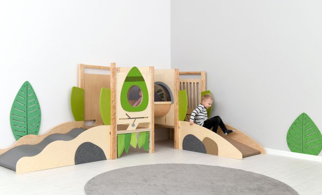 Mobilier - Structure de motricité / activité intérieur - Structure de motricité - Playcorner Flora