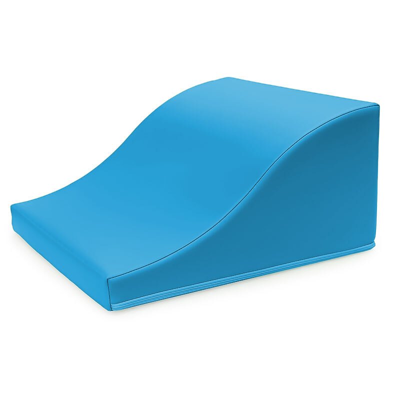 Module demi vague en mousse pvc h.23cm turquoise