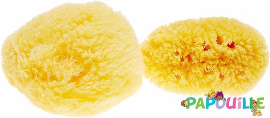 Change - Accessoires de Toilette - De // lot 2 eponges naturelles végétales