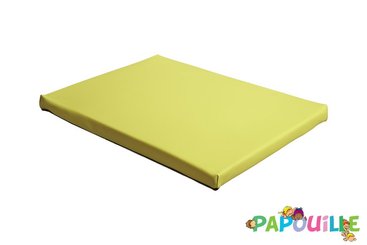 Change - Matelas à Langer - Matelas à langer plat 50 x 70 ep.4cm en mousse pvc jaune