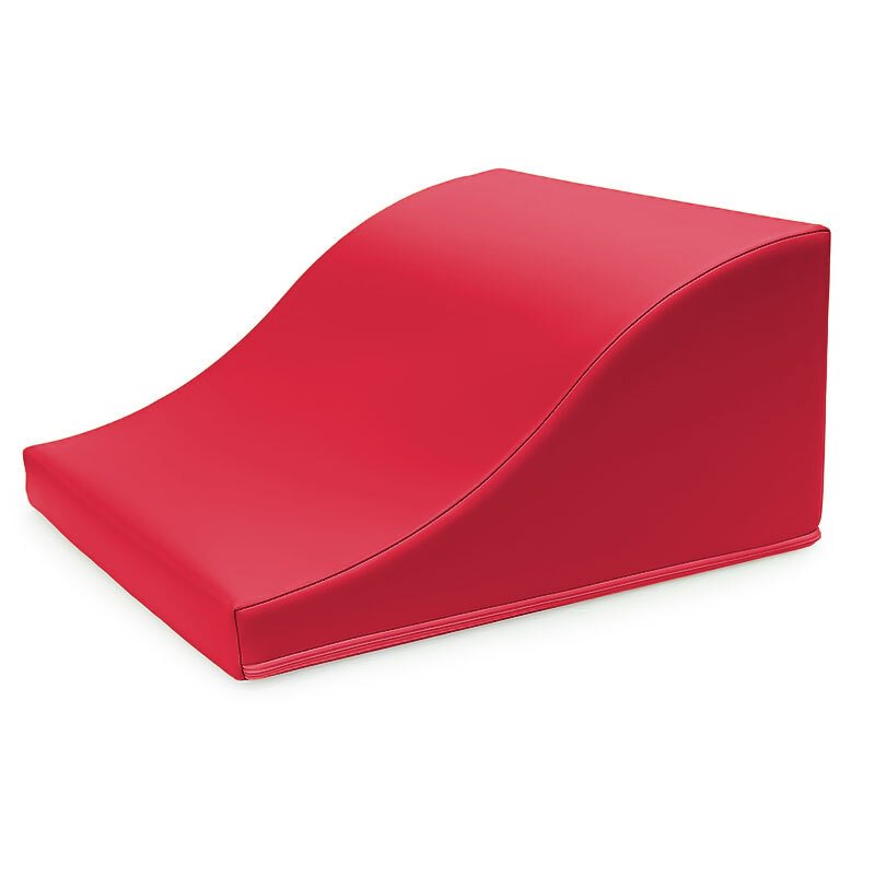 Module demi vague en mousse pvc h.23cm rouge