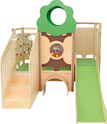 Mobilier - Structure de motricité / activité intérieur - Structure de motricité toboggan - dans les bois