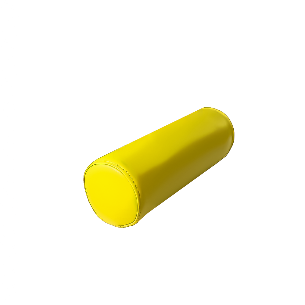 Module Cylindre En Mousse PVC Diam. 20 X 60cm Jaune