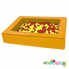 Motricité - Piscine à balles - Piscine à balles en mousse revêtement pvc little - Miel