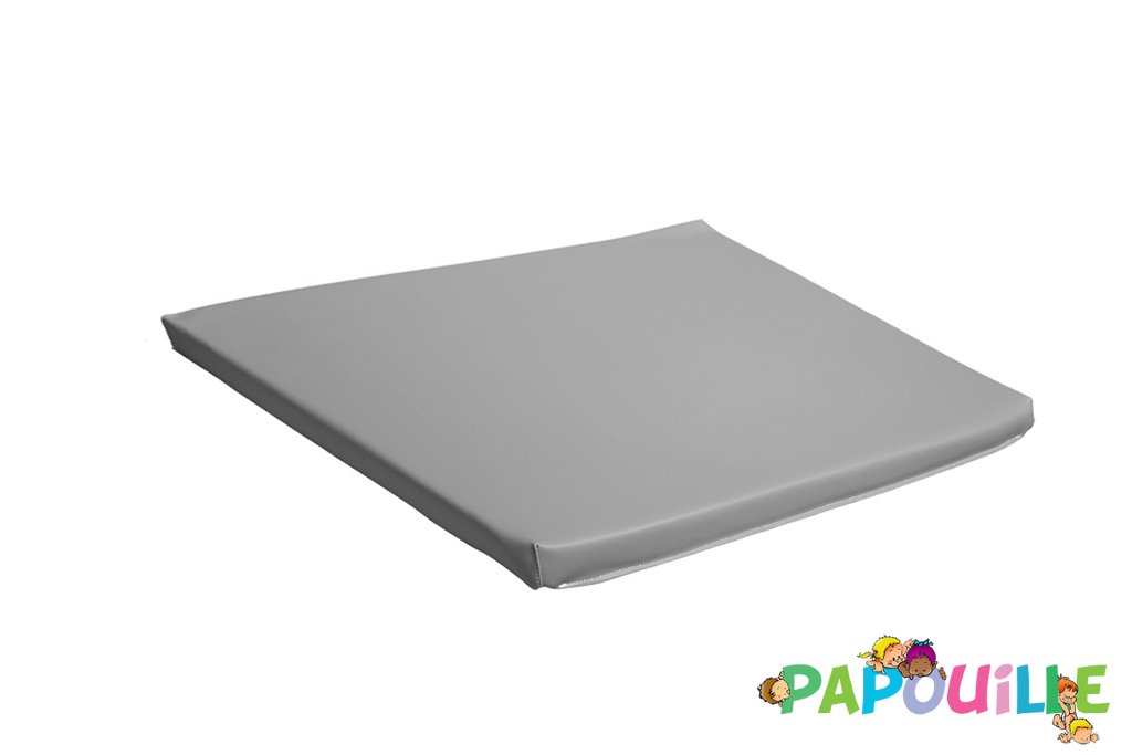 Tapis carré en mousse pvc 100 x 100 x 3cm gris