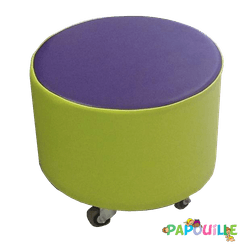 Mobilier - Tabouret et Assise au sol - Tabouret 5 roulettes