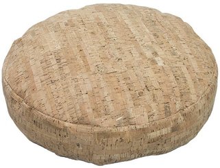 Mobilier - Meuble en mousse et Pouf - Lot de 4 coussins ronds en liège