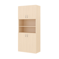 Mobilier - Meuble de rangement scolaire - Armoire de rangement 4 portes - Noé