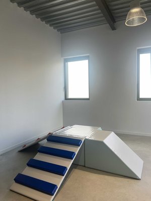 Motricité - Parcours de Motricité Maternelle - Parcours de motricité 4 en 1