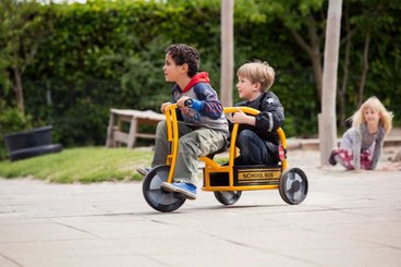 Jeux - Tricycles, Trotinette et Vélos - Tricycle bus scolaire enfant 4 à 7 ans Circleline