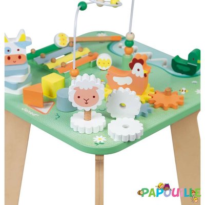 Jouets - Jouets à Empiler ou à Encastrer - ep // Table d'activités enfant en bois la prairie