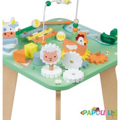 Jouets - Jouets à Empiler ou à Encastrer - ep // Table d'activités enfant en bois la prairie