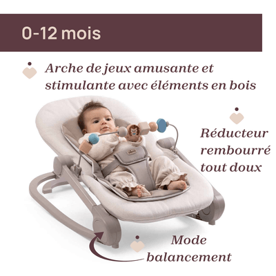 Puériculture - Transat Bébé, Balancelle Bébé - Transat Magia - Vanille