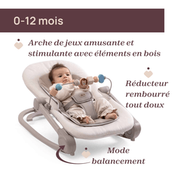 Puériculture - Transat Bébé, Balancelle Bébé - Transat Magia - Vanille