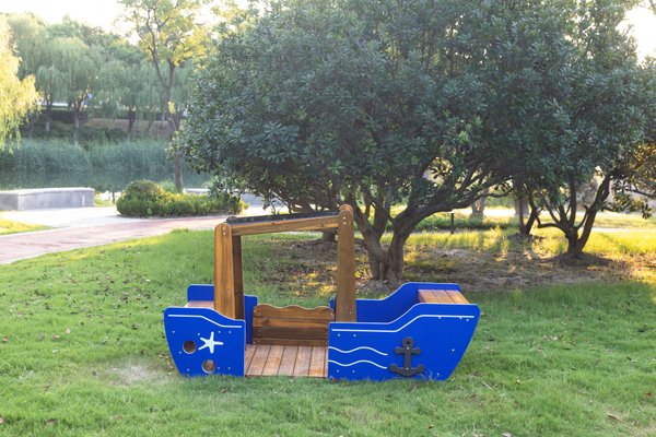 Mobilier - Aire de jeux et structure extérieure - Bateau de pêche extérieur