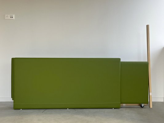 Mobilier - Barrière de séparation & Cloison crèche - Portillon coulissant sur mesure - 2150 mm x H 1250/750 mm