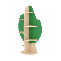 Mobilier - Meuble de rangement scolaire - Etagère murale - Décoration Arbre