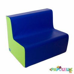 Mobilier - Meuble en mousse et Pouf - Canapé mousse 2 places hauteur 25 cm