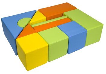 Motricité - Parcours de Motricité Maternelle - Set de 11 blocs en mousse pour structure de motricité complète multi-couleurs