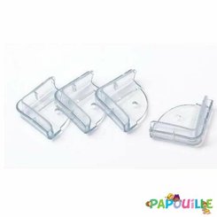 Médical et Prévention - Protection et Sécurité (EPI) - Lot de 4 protèges coins de table fin