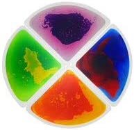 Motricité - Eveil Sensoriels et Tactiles - DE // Cercle de puzzle de sol sensoriel liquide