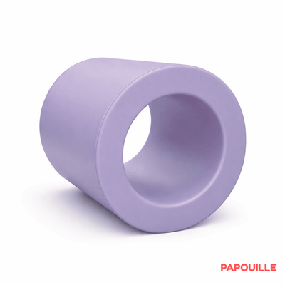 Motricité - Module de Motricité Bébé - Module tunnel le tube en mousse parme