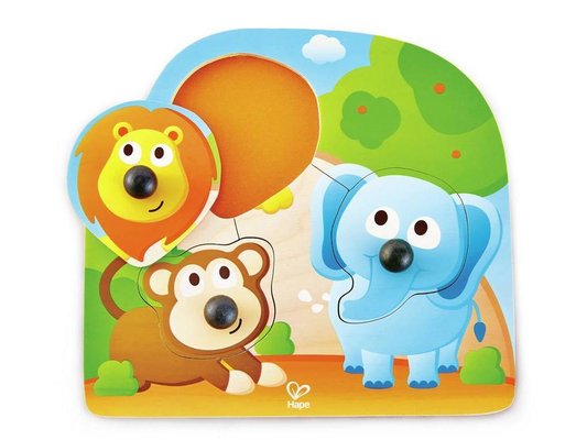 Jeux - Jeux Éducatifs et Puzzle - DE // Puzzle à gros boutons animaux la jungle