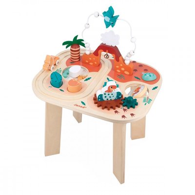 Jouets - Jouets à Empiler ou à Encastrer - Table d'activités dinosaure 