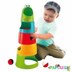 Jouets - Jouets à Empiler ou à Encastrer - Grenouille pyramide