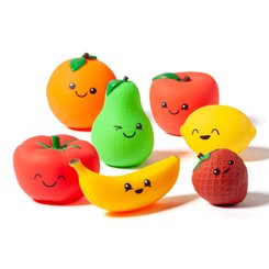 Jouets - Jouets d'Imitation et d'Imagination - 7 fruits sensoriels - enfants et seniors -