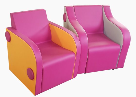 Puériculture - Fauteuils, coussins et accessoires d'allaitement - Fauteuil d'allaitement avec dossier ergonomique Fuchsia